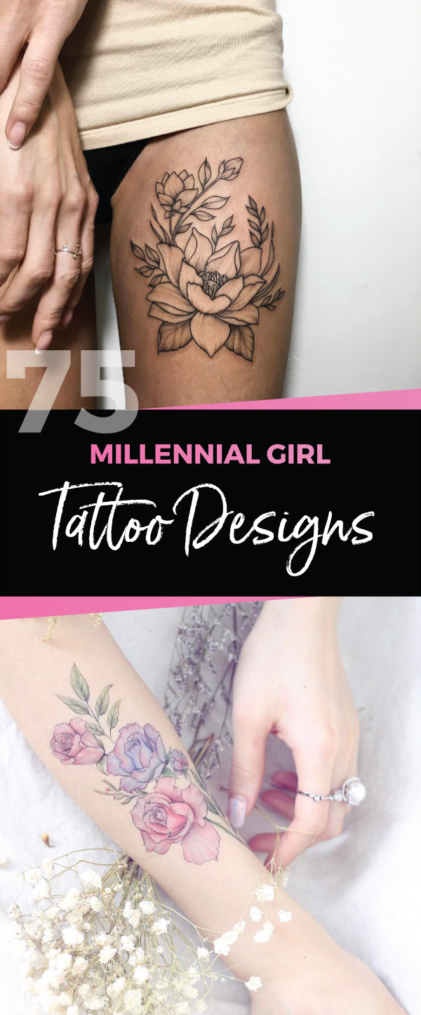 75 Magical Tattoo Designs All Millennial Girls Will Love