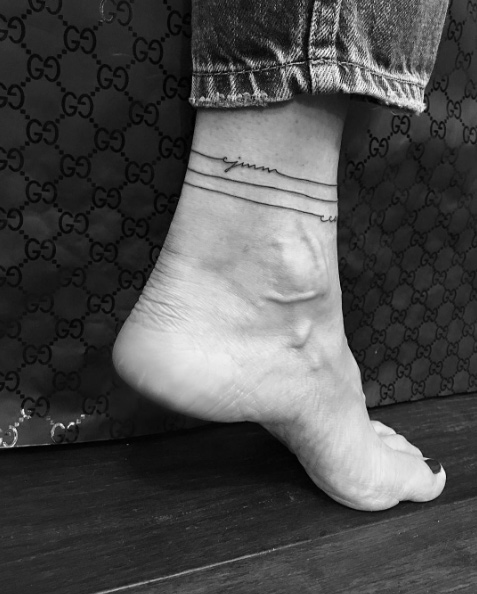 Ankle piece by Jon Boy