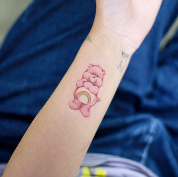 Care Bear tattoo by Tattooist Doy