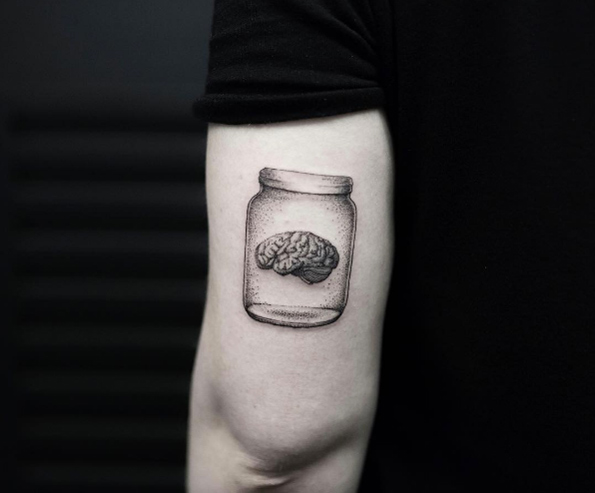 Brain in a jar by Victoria Do