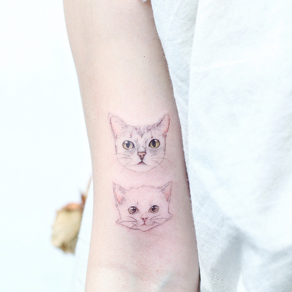 Kittens by Mini Lau