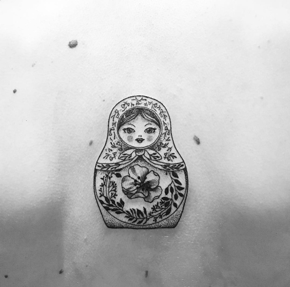 Russian nesting doll by Carin Silver