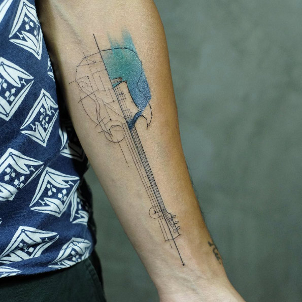37 Perfect Musical Tattoos You'll Really Really Want - TattooBlend