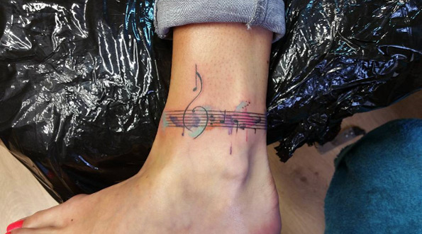 Musical anklet by Pepe Lopes