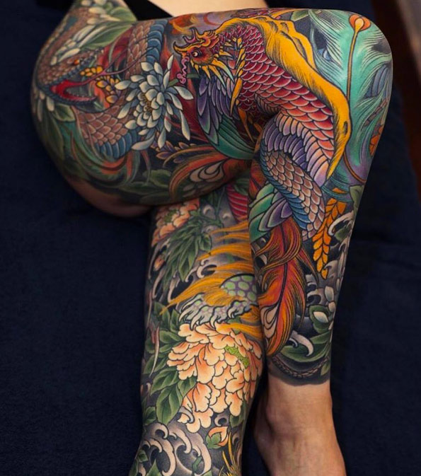 Japanese leg sleeves by Johan Svahn