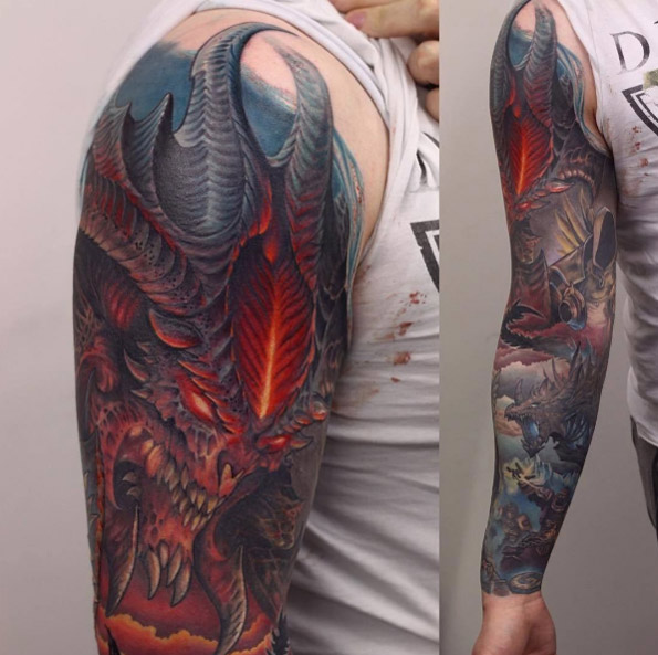 Diablo sleeve by John Anderton