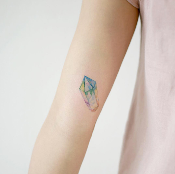 Amazing gemstone by Tattooist Doy