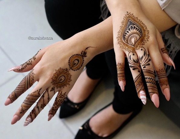 Henna tats by Nurahs Henna