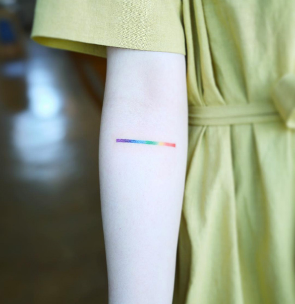 Gradient color band by Nando