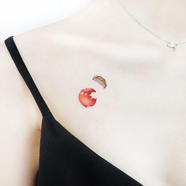 Apple bite by Heejae Jung