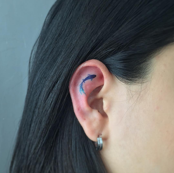 Ear tat by Muha