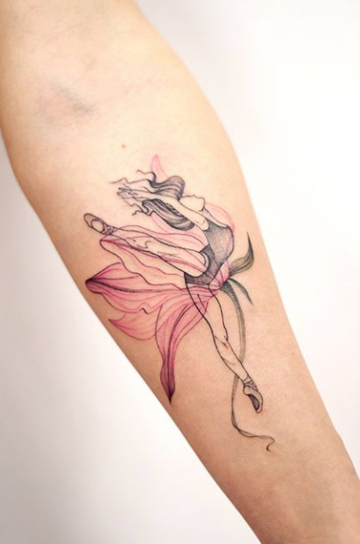 Floral dancer by Lena Fedchenko