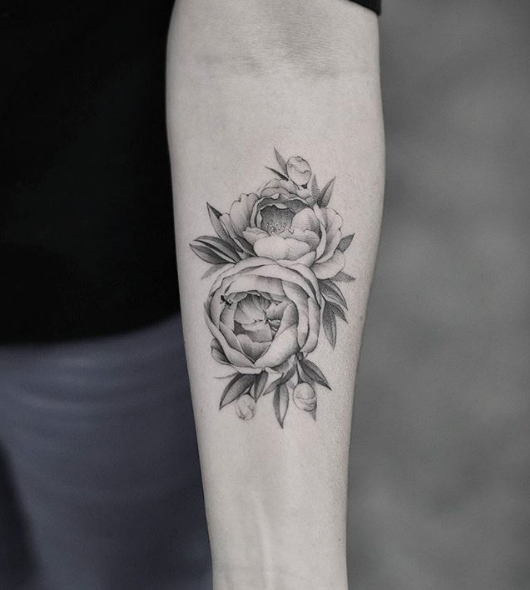 Peonies by Dragon
