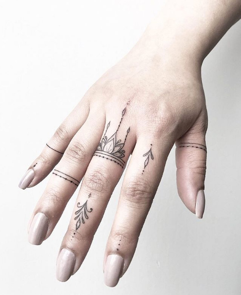 Cute Finger Tattoos - Etsy Australia-cheohanoi.vn