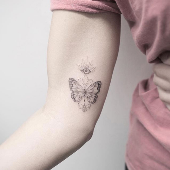 Butterfly design by Mare Delanoir