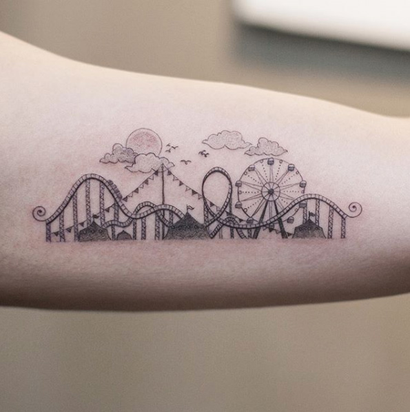 Rollercoaster by River