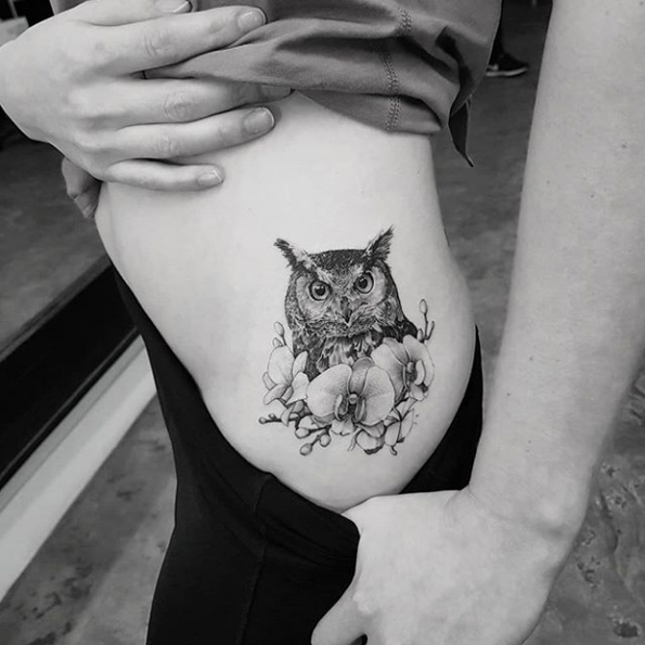 Owl by Dragon