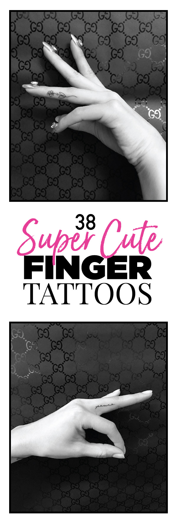 38 Super Cute Finger Tattoos