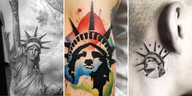 These 25 Statue of Liberty Tattoos Rock