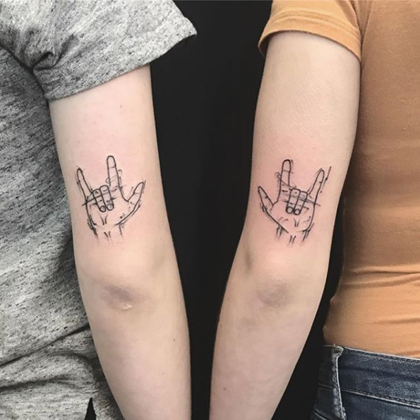 Sister tats by Wes