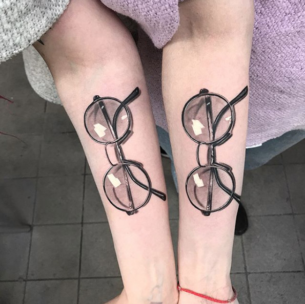 Sister tattoos via Matthew Larkin