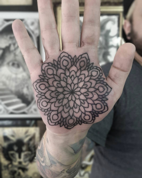 Mandala flower by Eric Stricker