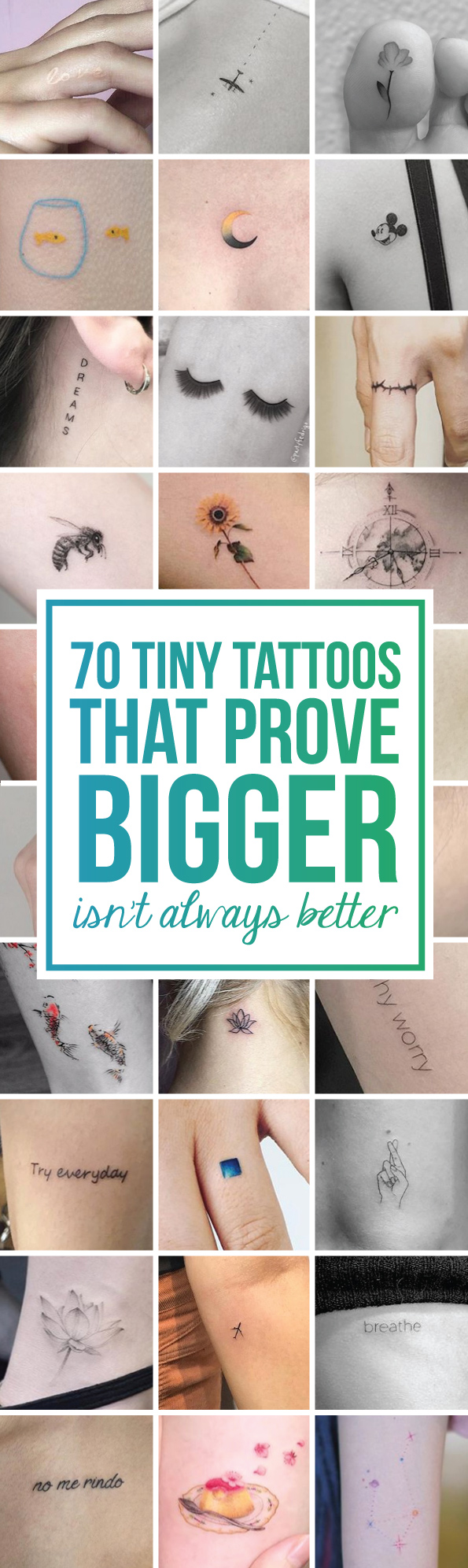 70 Tiny Tattoos That Prove Bigger Isn’t Always Better - TattooBlend