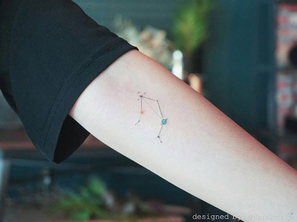 Libra constellation by Handitrip