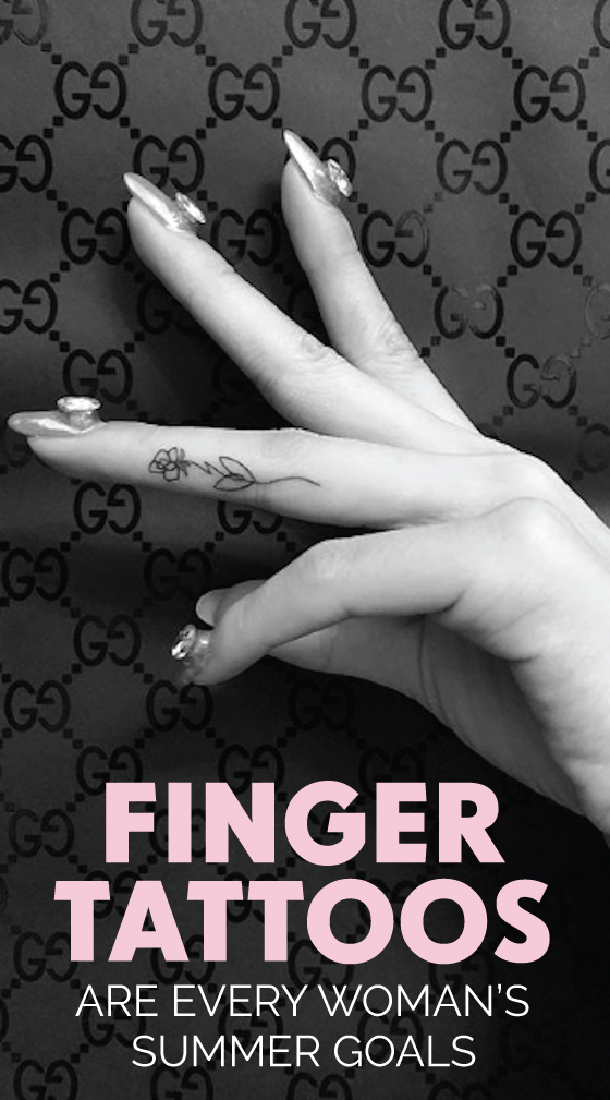 45 Finger Tattoos For Women