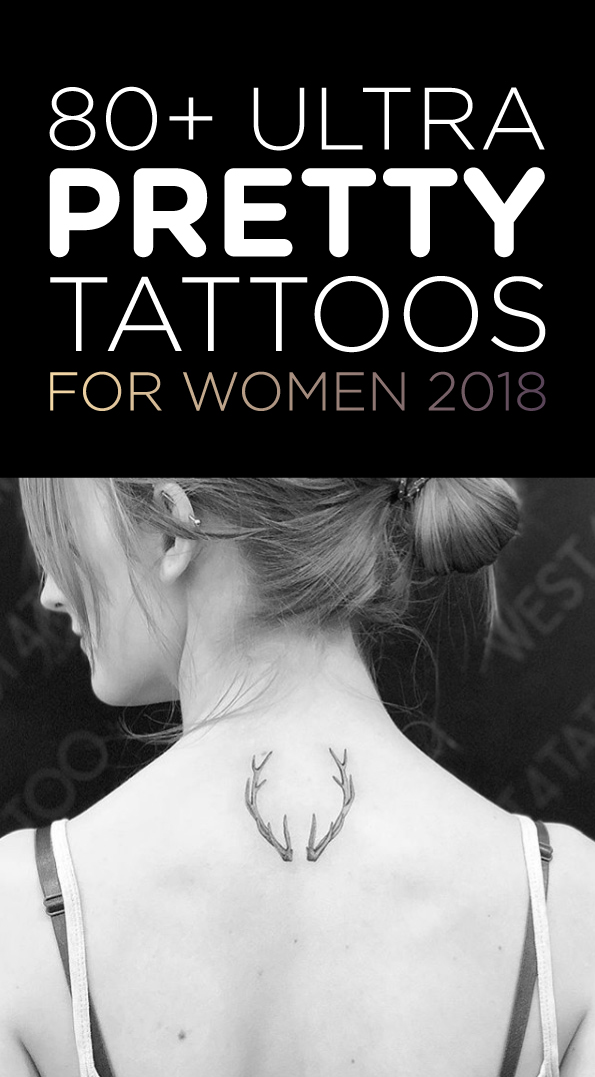 80+ Ultra Pretty Tattoos for Women 2018