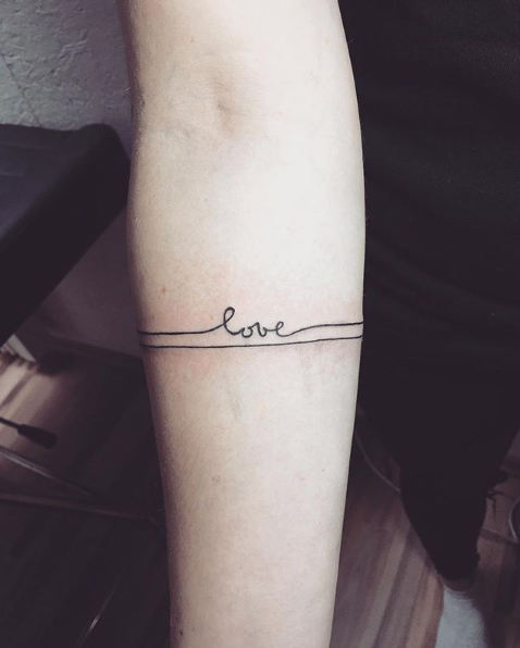 Love armband by Marinka
