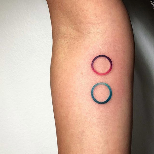 Circles by Fin Tattoos