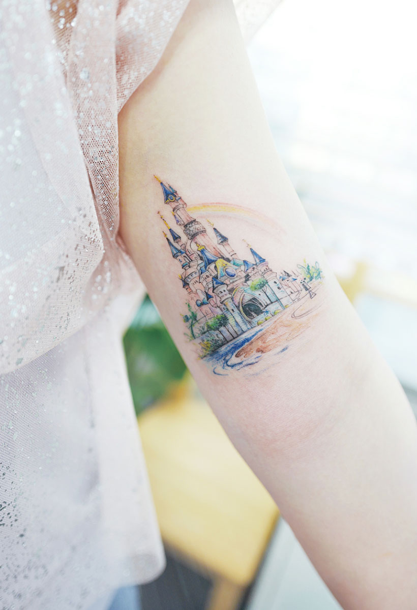 Disney castle by Banul