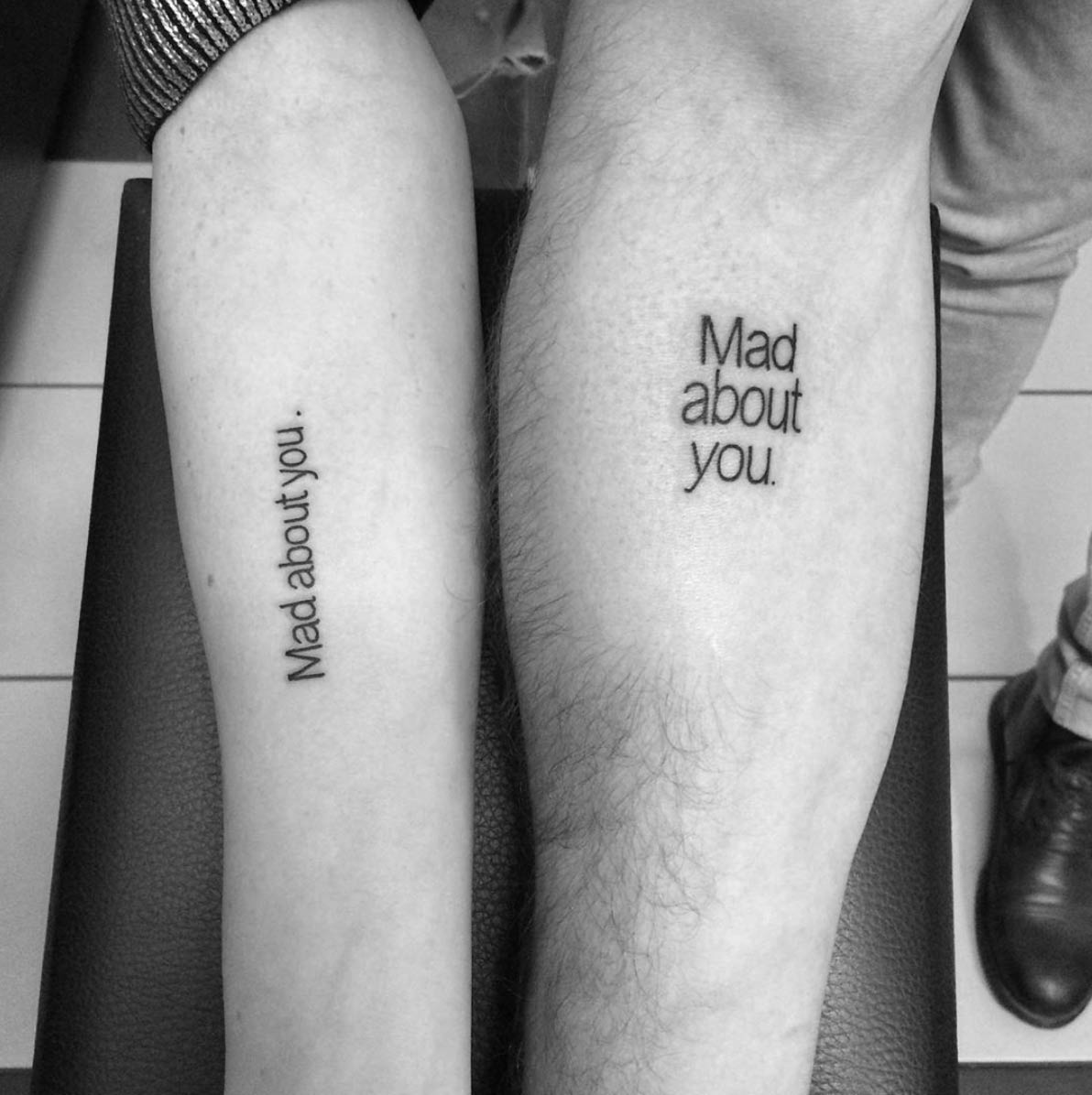 40 Matching Tattoos Every Couple Can Get Behind - TattooBlend