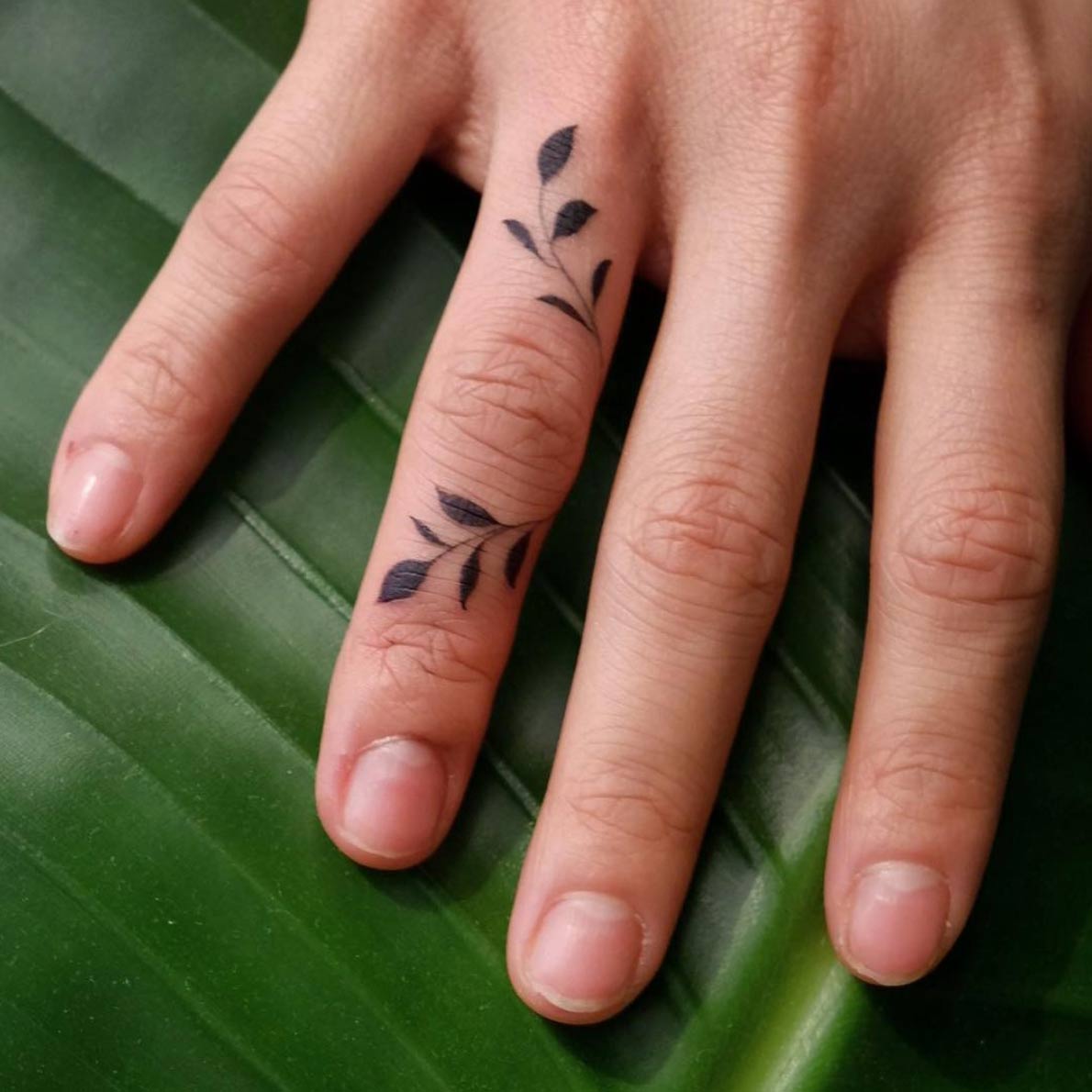 40 Tiny Finger  Tattoos  That Define Perfection TattooBlend