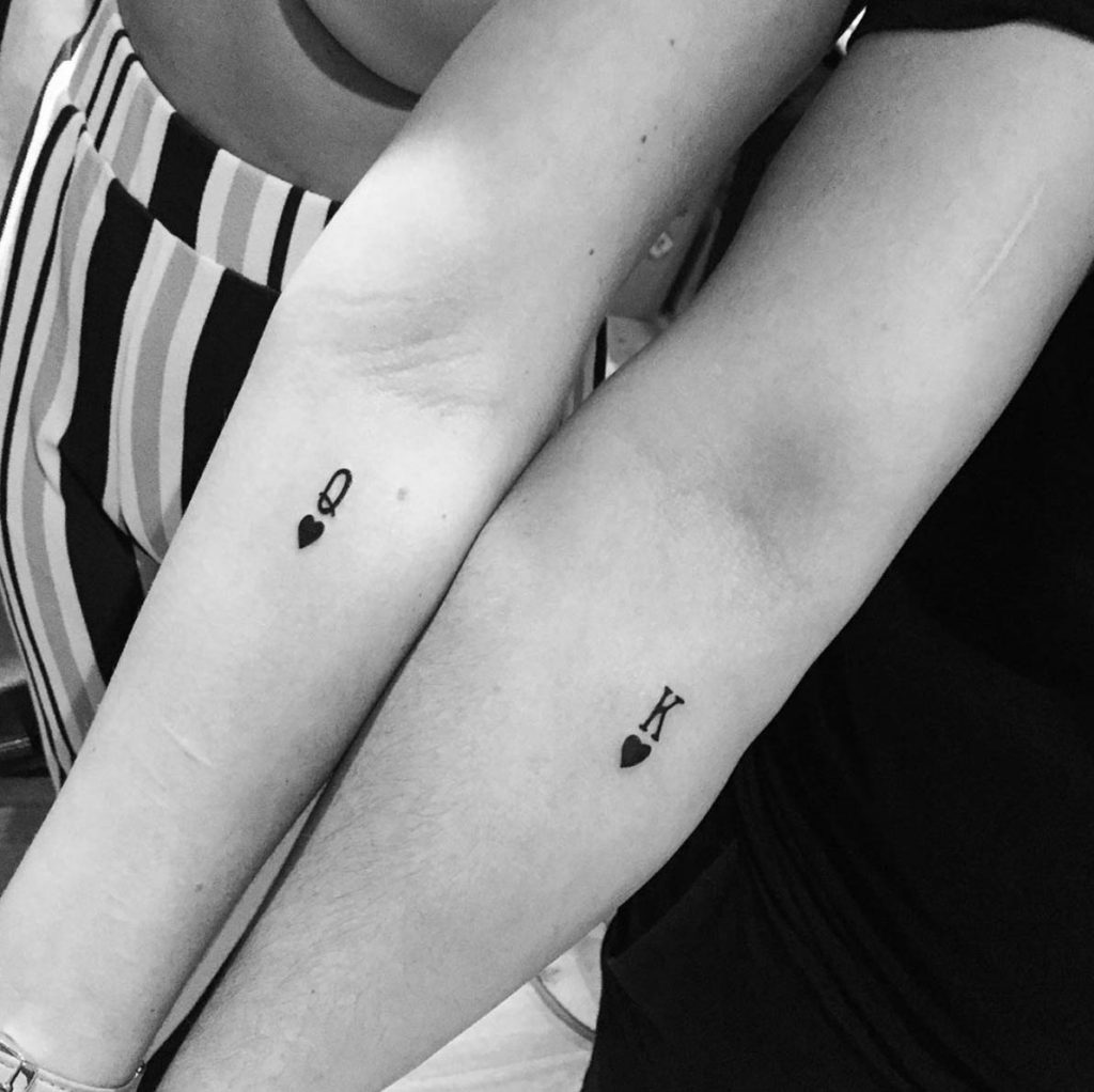 40 Matching Tattoos Every Couple Can Get Behind - TattooBlend