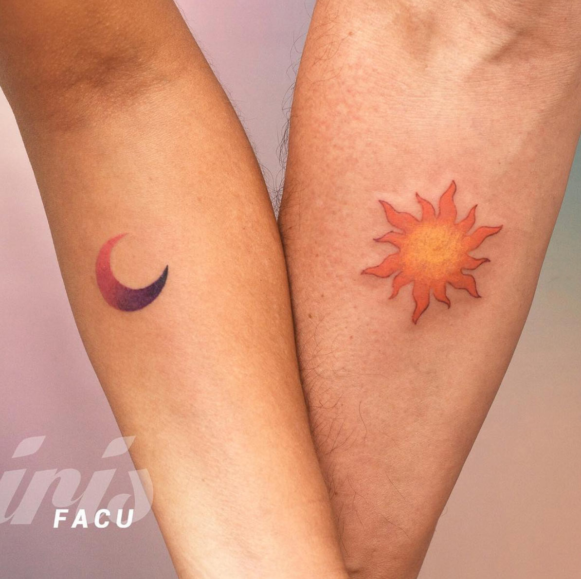 40 Matching Tattoos Every Couple Can Get Behind - TattooBlend