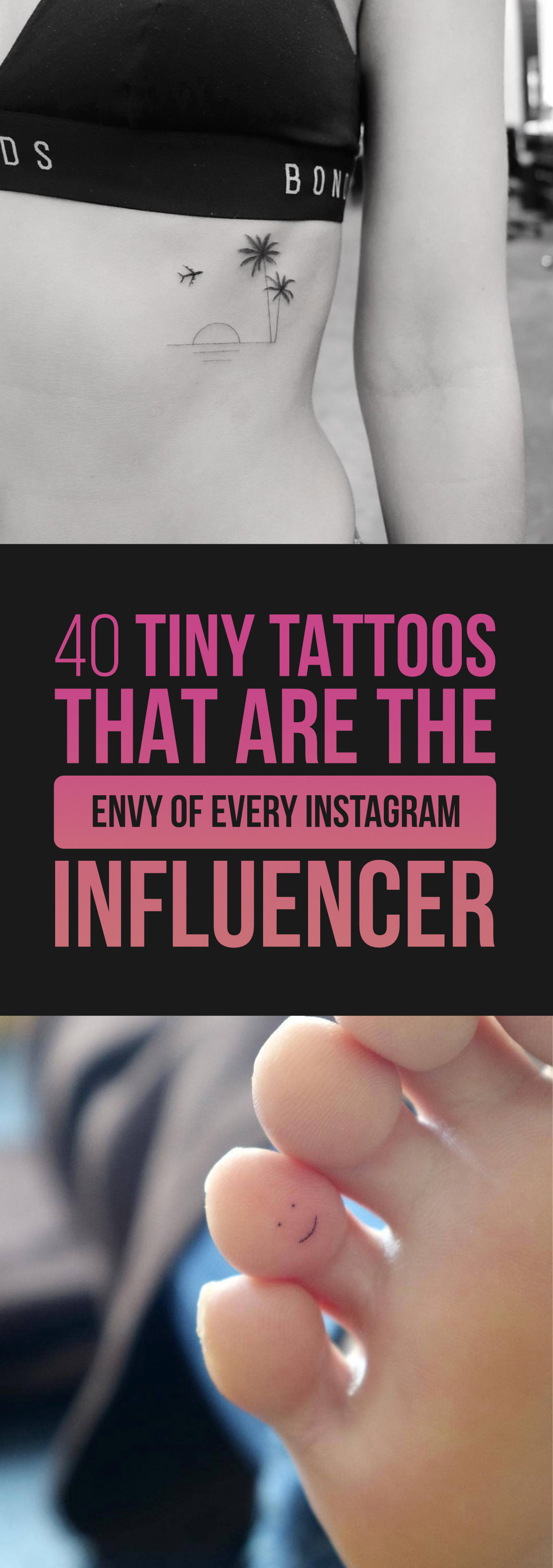 40 Tiny Tattoos That Are the Envy of Every Insta Influencer