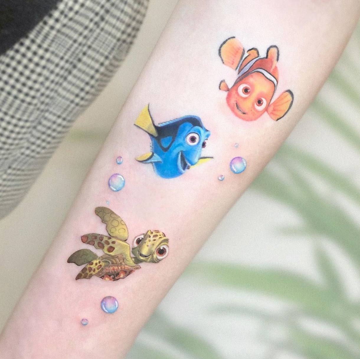 Finding Nemo tattoos