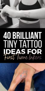 40 Brilliant Tiny Tat Ideas for First Time Inkers - TattooBlend