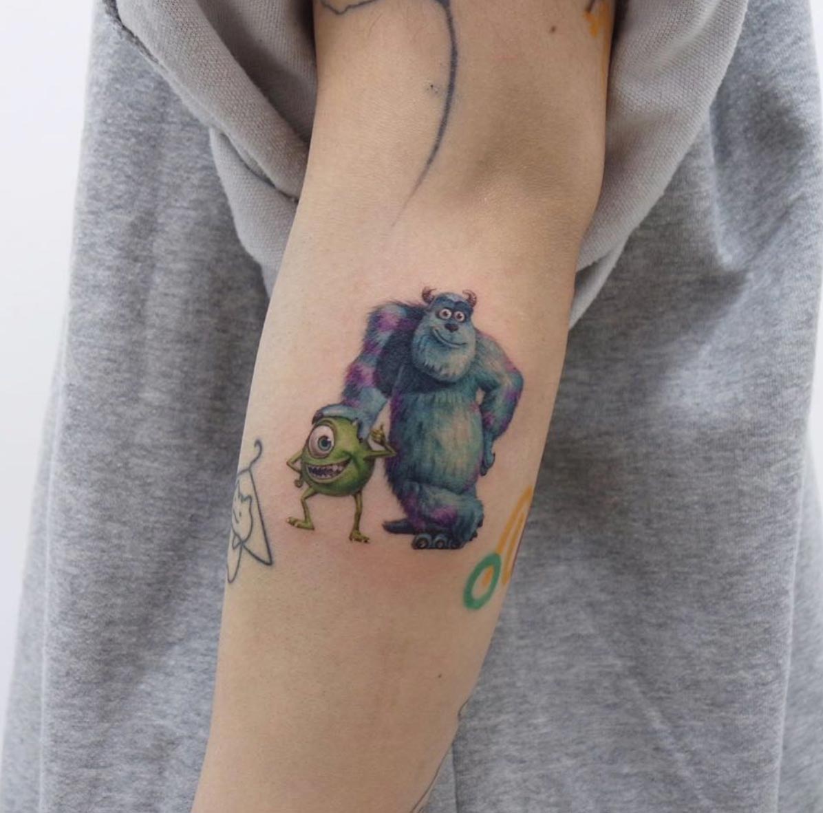 Monsters Inc tattoo by Youyeon