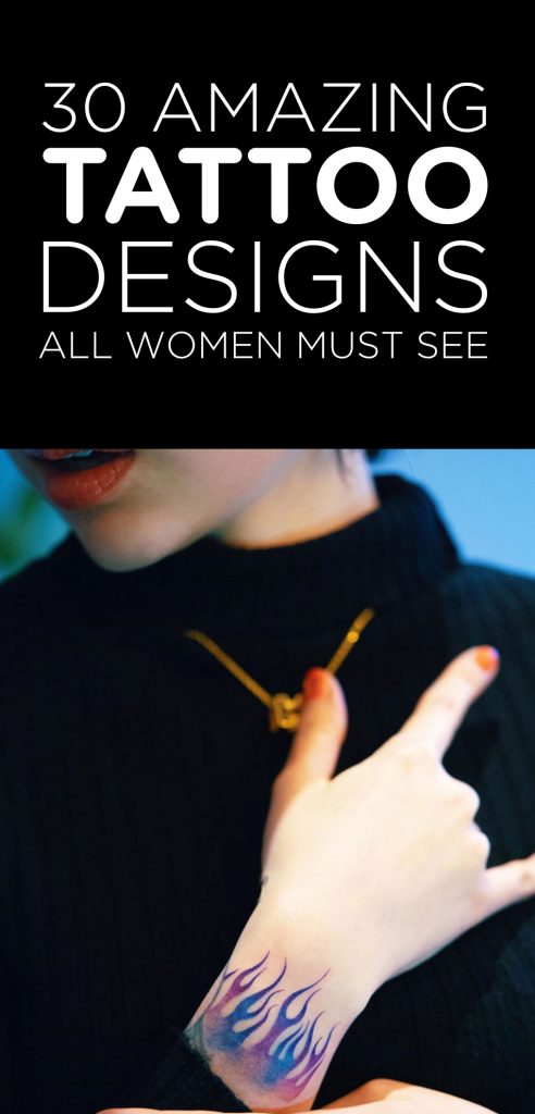 30 Amazing Tattoos All Women Must See - TattooBlend