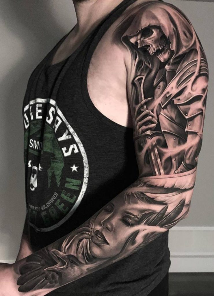 30 Life-Changing Sleeve Tattoos for Men and Women - TattooBlend