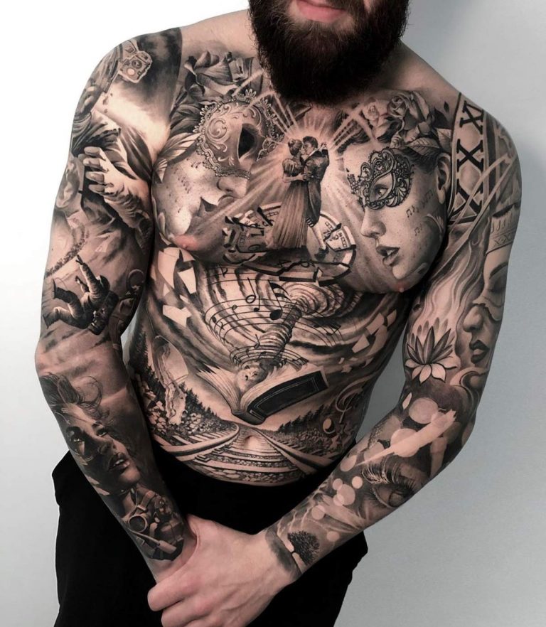 30 Stunning Tattoo Designs for Men - 24 768x882